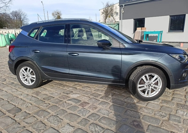 Seat Arona cena 59900 przebieg: 71500, rok produkcji 2019 z Prusice małe 497